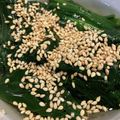 けい♫'s cooksnap of when they made ほうれん草のおひたし☆白だしで.