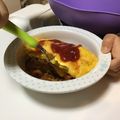 暇人なお's cooksnap of when they made チキンライス.