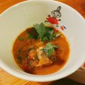 momo＿co's cooksnap of when they made 木の屋のさんま水煮缶のクリームトマト煮.