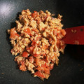ame-ikuru's cooksnap of when they made トマト卵炒め.