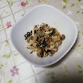 くネコまろす's cooksnap of when they made レンジで簡単！しめじ塩コンブ お弁当.