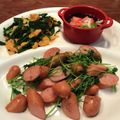 こつゆ514's cooksnap of when they made ✽豆苗ウィンナー炒め✽.