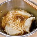a2019's cooksnap of when they made 冷凍餃子でお手軽！ｻﾝﾗｰﾀﾝ風ｽｰﾌﾟ.