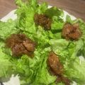 Yokchina's cooksnap of when they made 韓国本場の味♫ 豚肉の甘辛炒め.