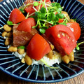 ☆さぶ☆☆'s cooksnap of when they made ＊マグロのトマト納豆和え＊.