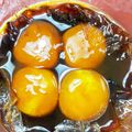 しましまもっぷ's cooksnap of when they made オレンジ鮮やか☆卵の黄身の醤油漬け.
