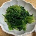 ポメちょん's cooksnap of when they made 作り置き◎簡単◎ほうれん草のおひたし.