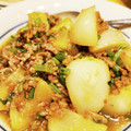むむむん's cooksnap of when they made ★かぶの鶏そぼろあんかけ★.