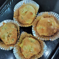くじろろ's cooksnap of when they made ホケミで簡単☆卵不使用りんごマフィン。.