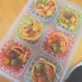 クックUFJZC7☆'s cooksnap of when they made 【お弁当用】冷凍ストックナポリタンパスタ.