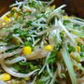 ヨッシーだなも's cooksnap of when they made お財布おたすけ　豆苗ともやしの中華サラダ.