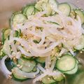 ちび☆あず's cooksnap of when they made モリモリ食べる☆もやしときゅうりのナムル.