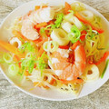 さくらん餅's cooksnap of when they made 簡単✿もやしとちくわのオイマヨ焼きそば.