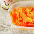 さくらん餅's cooksnap of when they made めちゃ美味しい！簡単人参と明太子きんぴら.