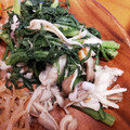 低カロ探検隊's cooksnap of when they made 簡単♪セリと舞茸のおひたし.