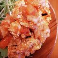 低カロ探検隊's cooksnap of when they made 簡単！美味しい！卵とトマトのエビチリ.