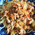 あたむ❤189's cooksnap of when they made ケチャップで作る、ミートソース.