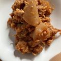 dollyj's cooksnap of when they made 豚肉とこんにゃくの韓国風煮込み.
