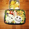 まどろ's cooksnap of when they made ハロウィン★ミイラ&黒猫♩遠足☆キャラ弁.