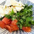 ゆかちゃん♡'s cooksnap of when they made 長芋とトマトの和え物.