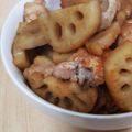あさここなっつ's cooksnap of when they made ご飯が進む♡鶏肉とレンコンのめんつゆ炒め.