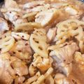 ポーたんエーたん's cooksnap of when they made チキンとレンコンのマスタード炒め.