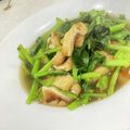 〜みみ〜's cooksnap of when they made キツネ色に炙った油揚げと小松菜の煮物.
