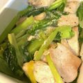 Nica___'s cooksnap of when they made 簡単早い♪鶏胸肉とチンゲン菜のマヨ炒め.