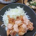 2児ママみきてぃ's cooksnap of when they made 明太マヨ♡唐揚げ♡.