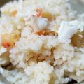 ⭐⭐あろま⭐⭐'s cooksnap of when they made 冷凍かにの炊き込みご飯.