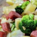 ⭐⭐あろま⭐⭐'s cooksnap of when they made スパムジャーマンポテト.