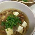 クックPR3P34☆'s cooksnap of when they made 【腸活レシピ】ザーサイとなめこのスープ.