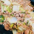 ちび☆あず's cooksnap of when they made 白菜とひき肉のとろみ煮.