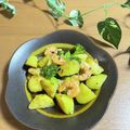 chi−ちゃん's cooksnap of when they made 絶品☆えびとじゃがいものガーリック炒め.