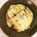 ナピト's cooksnap of when they made パリッ！餃子の皮で和風ピザ風♪.