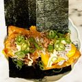 ナピト's cooksnap of when they made ごちそう餅♡しらすマヨチーズ餅.