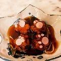 ナピト's cooksnap of when they made 肉球ミートボールの足跡ごはん♡.