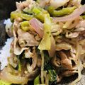 ariyuch's cooksnap of when they made 簡単✿焼き肉のタレで牛肉のスタミナ焼き.