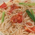 クックM6DK2O☆'s cooksnap of when they made フレッシュトマトのガーリックパスタ.