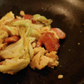 チー坊。's cooksnap of when they made キャベツとウインナーのたまご炒め.