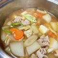 dfy12q's cooksnap of when they made 鶏けんちん汁.