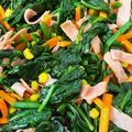 ねこねこさーん's cooksnap of when they made ほうれん草とベーコンのめんつゆバター炒め.