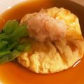 じゅ～ま～'s cooksnap of when they made カニ缶消費。レンジだけでふんわり豆腐茶巾.