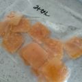 みこひろママ's cooksnap of when they made 離乳食初期☆みかん☆レンジで簡単！.