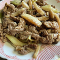 chocoraママ's cooksnap of when they made 牛肉と長芋のオイスター炒め.