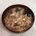 ＊なみへい＊'s cooksnap of when they made サバ缶とワカメのスープ.