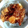 xyzクック's cooksnap of when they made 麻婆豆腐丼！.