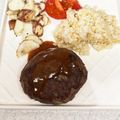 ＊なみへい＊'s cooksnap of when they made 鹿ミンチ肉のハンバーグ.