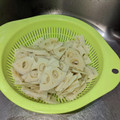 yama_miu's cooksnap of when they made れんこんの茹で方.
