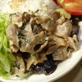 しげちよ's cooksnap of when they made 焼肉ＤＥ梅マヨ♪.
